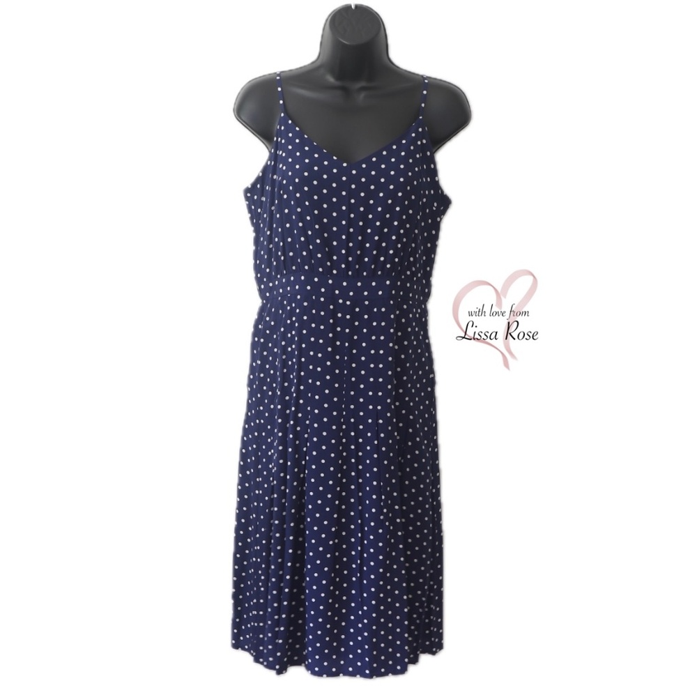 Polka Dot Silk Dress (J. Crew)